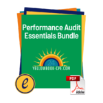 Performance Audit Essentials Bundle Yellowbook CPE