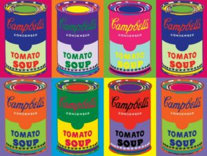 audit program - fresh or canned? Warhol's Soup Image