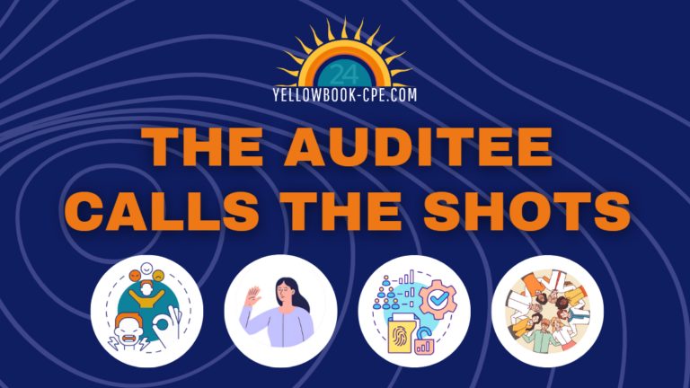 Blog Header: Auditee Calls the Shots