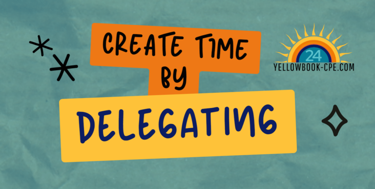 Create Time by Delegating blog header