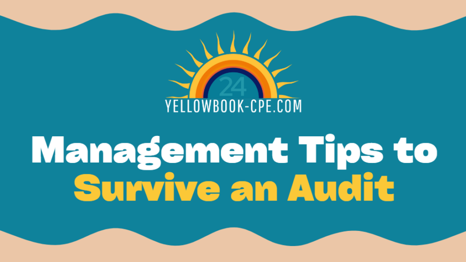 Management Tips to Survive an Audit Infographic Blog Header