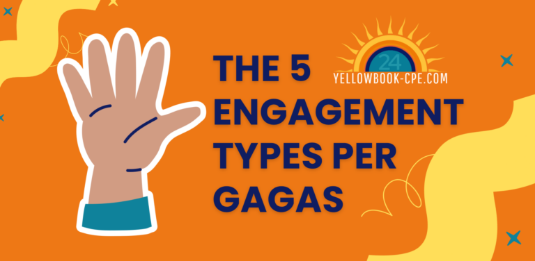 Blog Header - The 5 Engagement Types Per GAGAS