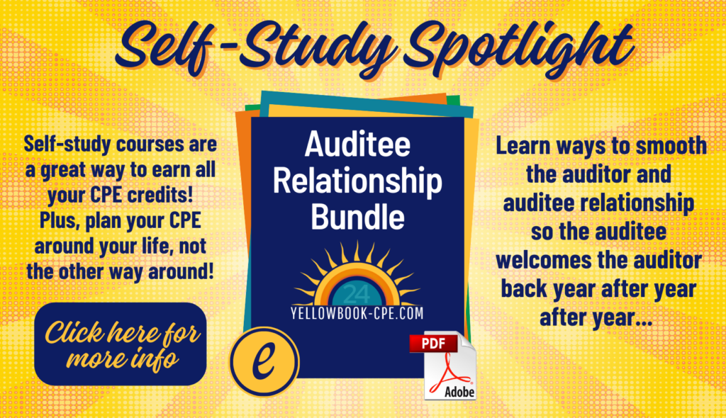 Creating a Productive Auditor & Auditee Relationship Bundle - Self-Study Spotlight