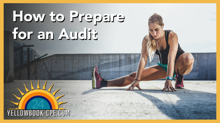 prepare for an audit