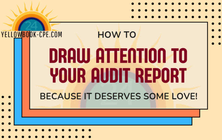 How to Draw Attention to your Audit Report Featured Image