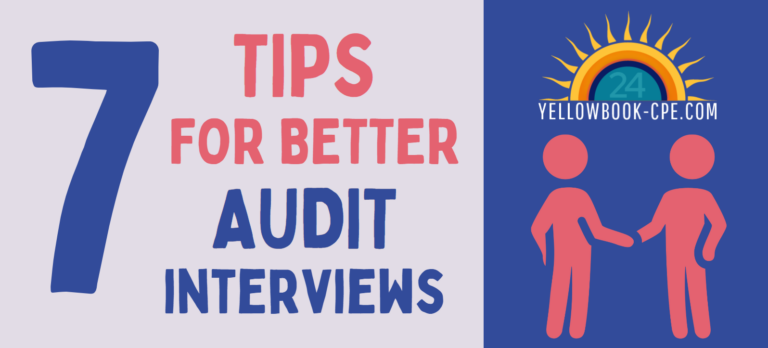 7 Tips for Audit Interviews Infographic Blog Header
