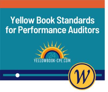 yellow book reporting standards for performance reports