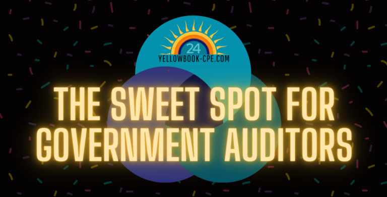 The Sweet Spot for Government Auditors Blog Header